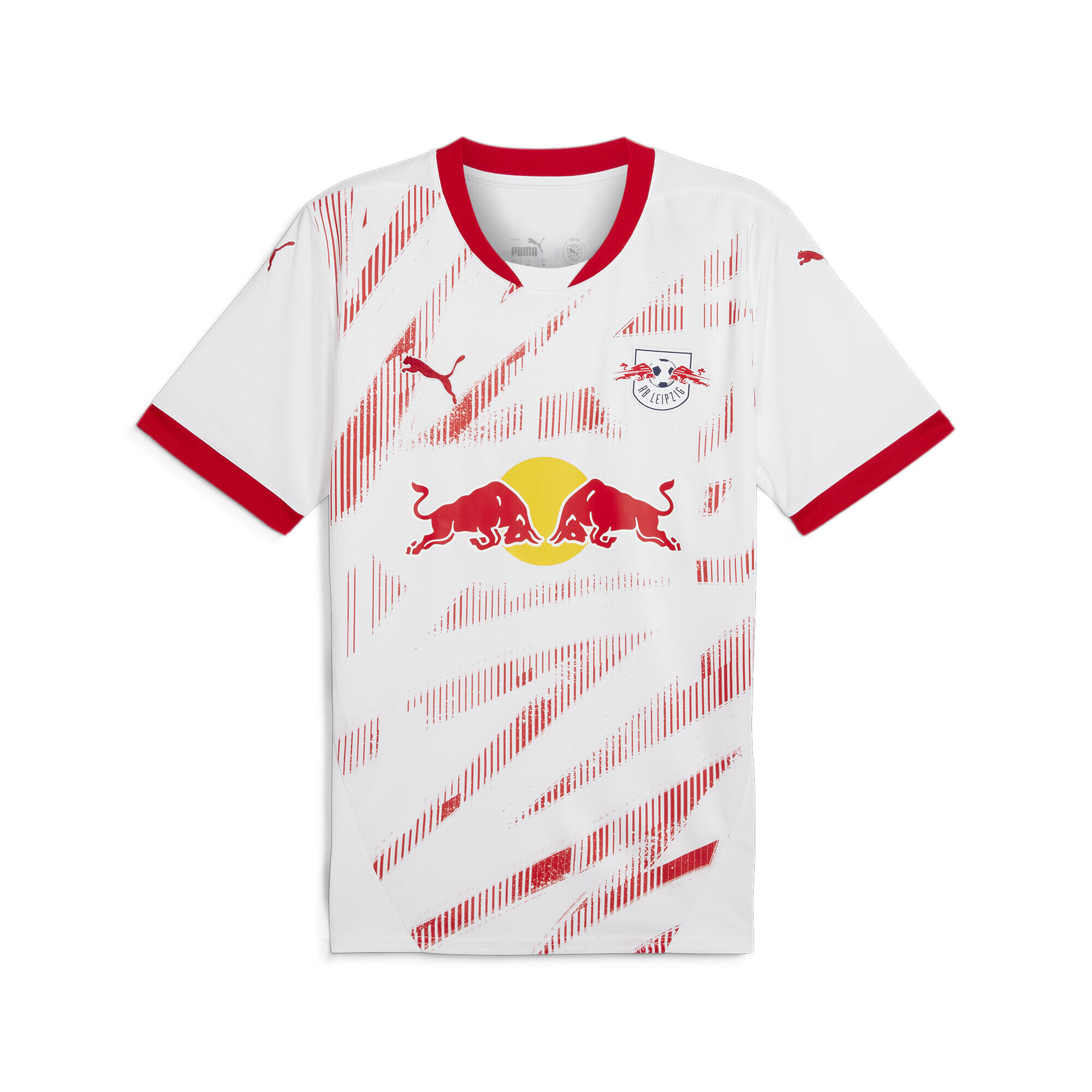 Puma - Maillot Home 24/25 Rb Leipzig Homme Puma White For All Time Red - T-shirt Manches Courtes - Blanc|rouge - 52 2xl - Decathlon