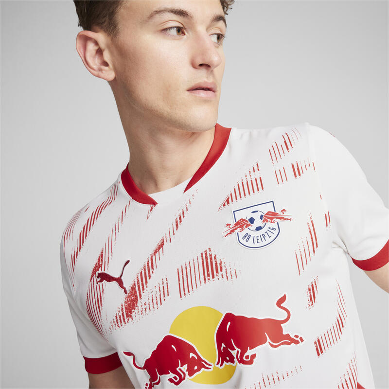 RB Leipzig 24/25 thuisshirt voor heren PUMA White For All Time Red
