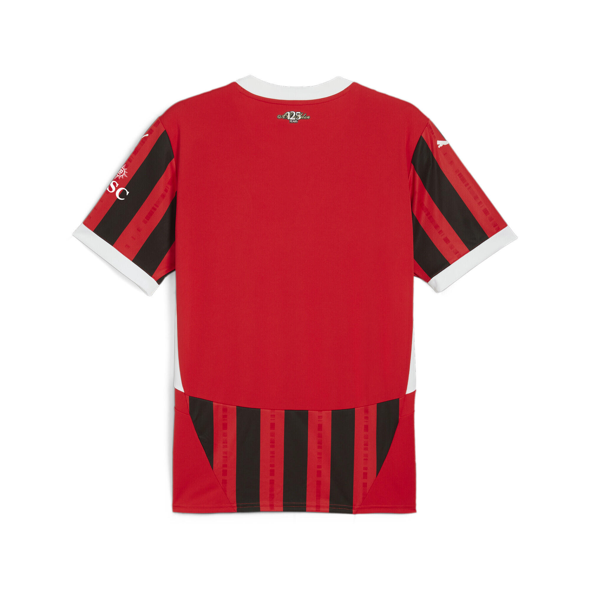 AC Milan 24/25 thuisshirt voor heren PUMA For All Time Red Black 7/7