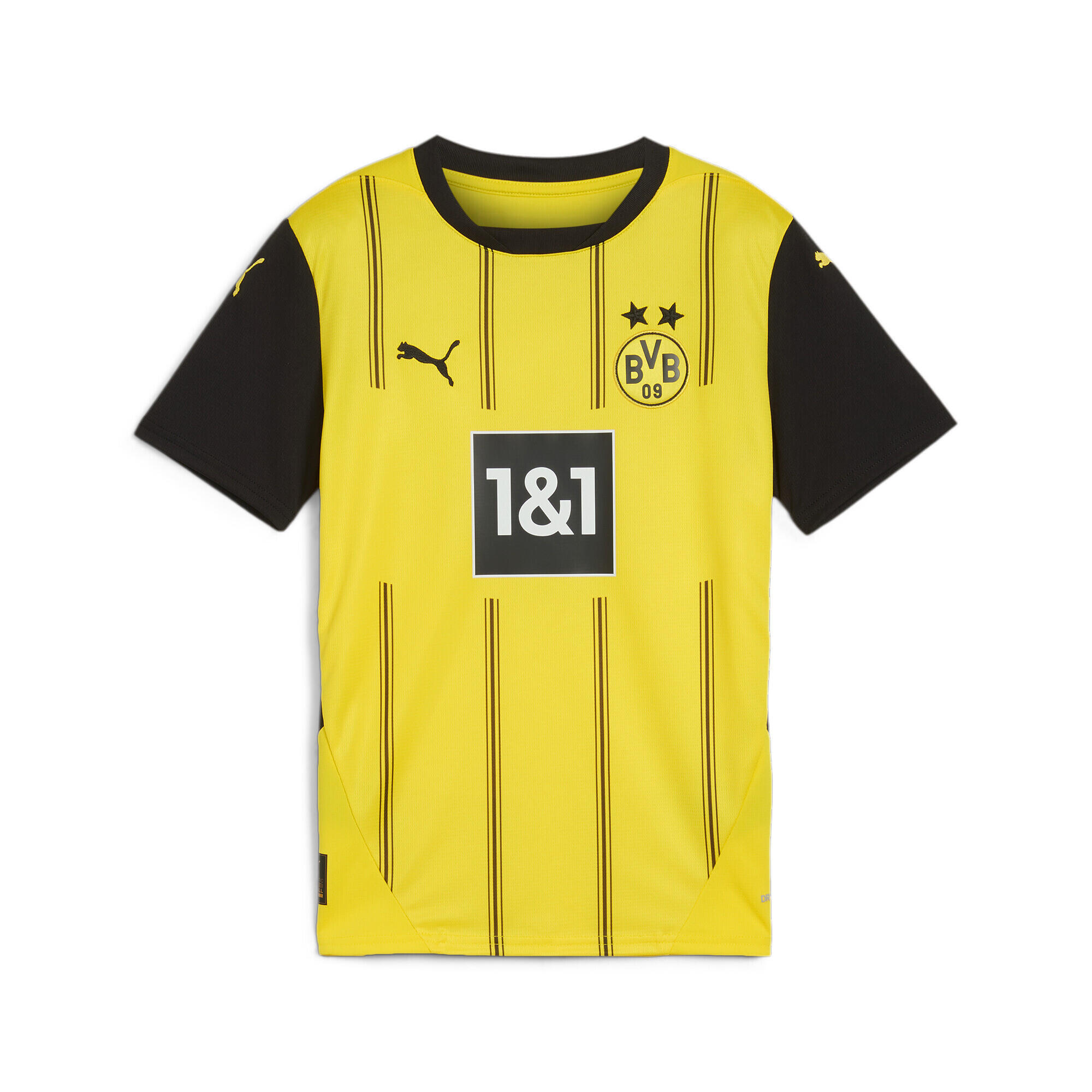 PUMA Dětský fotbalový dres Borussia Dortmund 24/25 PUMA Faster Yellow Black