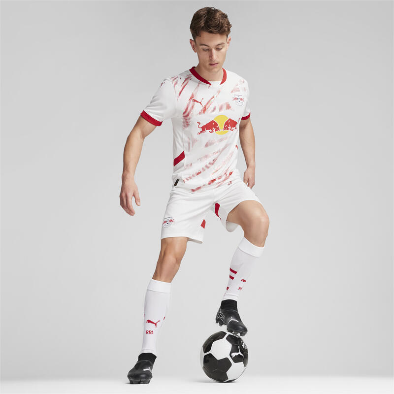 RB Leipzig 24/25 thuisshirt voor heren PUMA White For All Time Red
