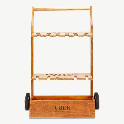 Croquet rolwagen - aanvulling croquet set top en prof. ontworpen in uk