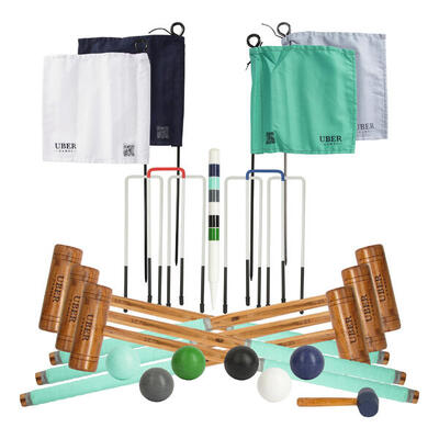 Croquet set - origineel engels tuinspel croquet draagtas ontworpen in uk