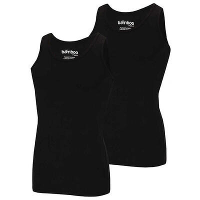 Apollo (sports) - bamboe hemd heren - wit - maat xxl - 4-pack - voordeelpakket