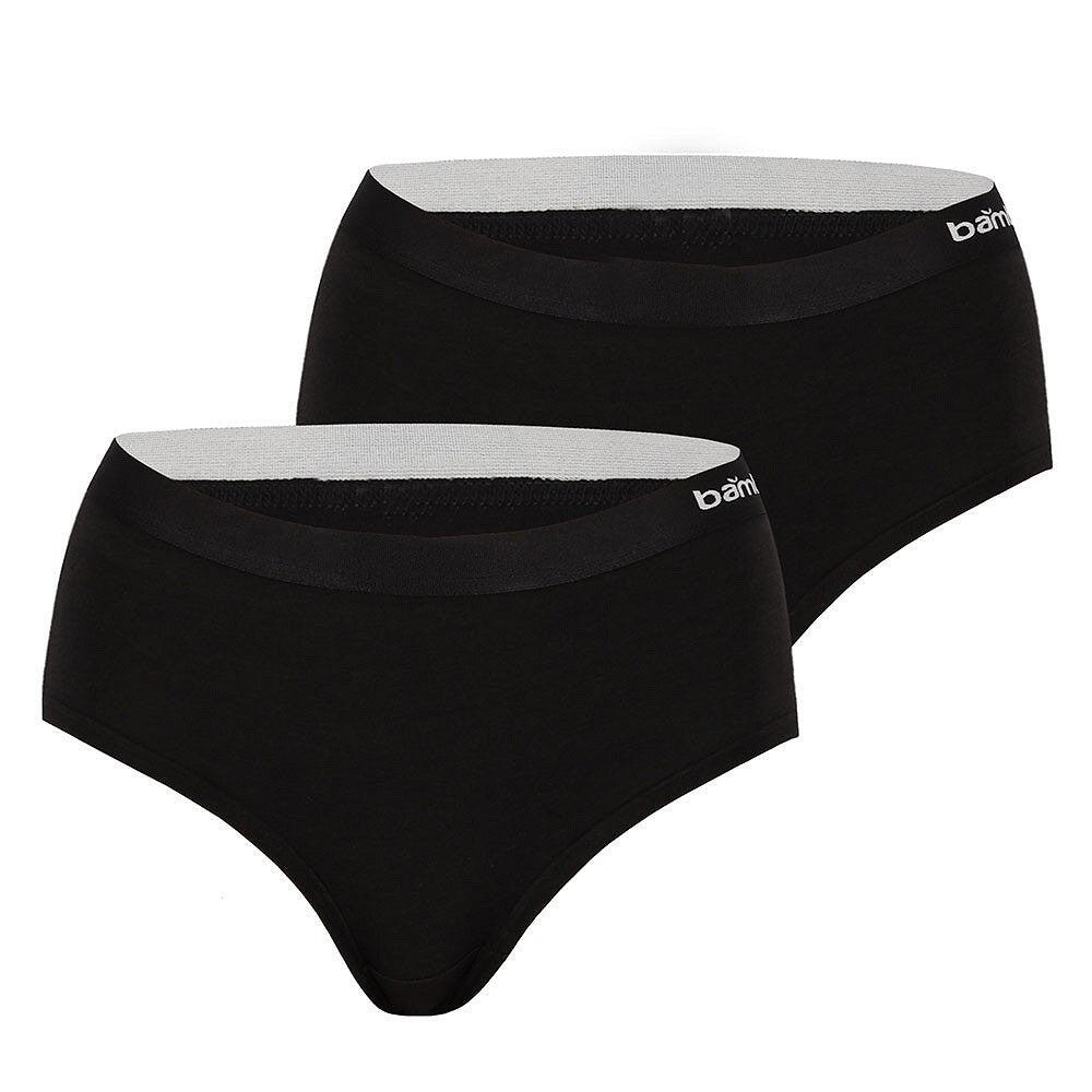 APOLLO Apollo (Sports) - Dames Hipster Bamboe - Zwart- Maat S - 6-Pack - Voordeelpakket