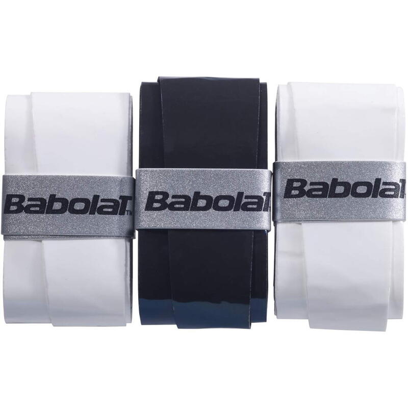 Babolat My Overgrip Black/Alb set 3