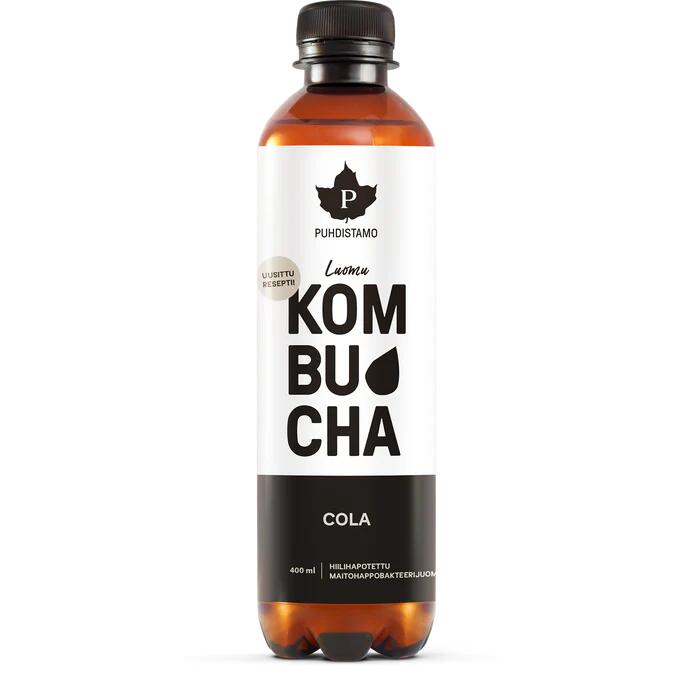 Bio Kombucha ital, Cola ízű 400ml