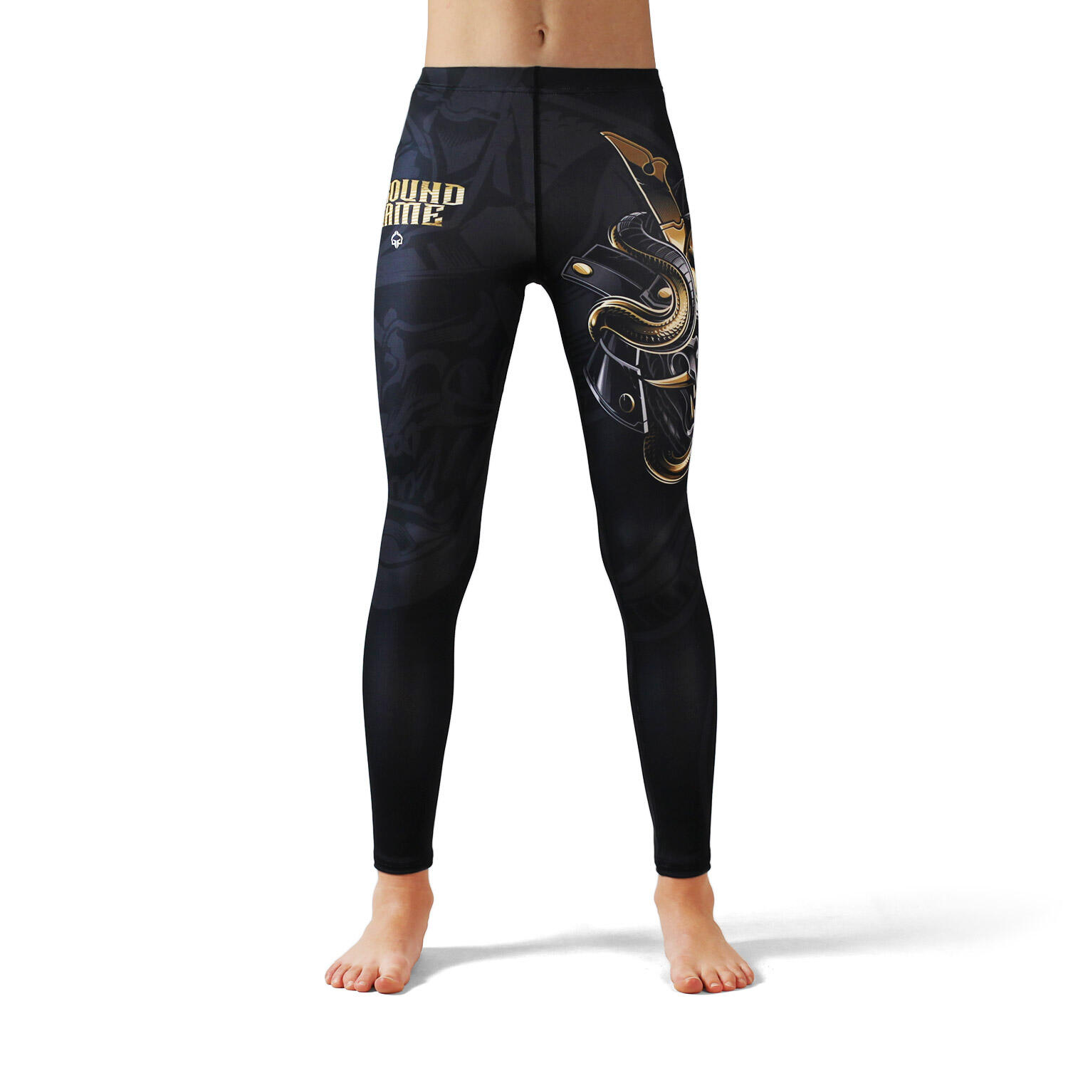 Legginsy sportowe dla dzieci Ground Game Oni Samurai Kids 3/5
