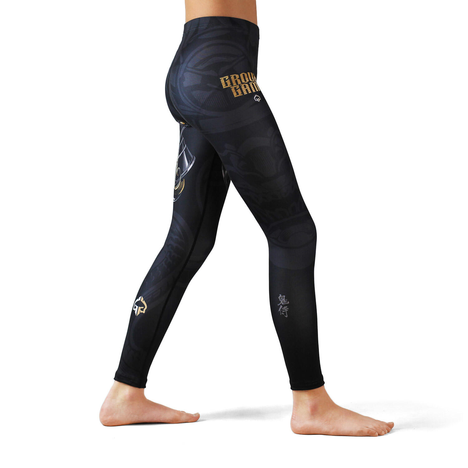 Legginsy sportowe dla dzieci Ground Game Oni Samurai Kids 2/5