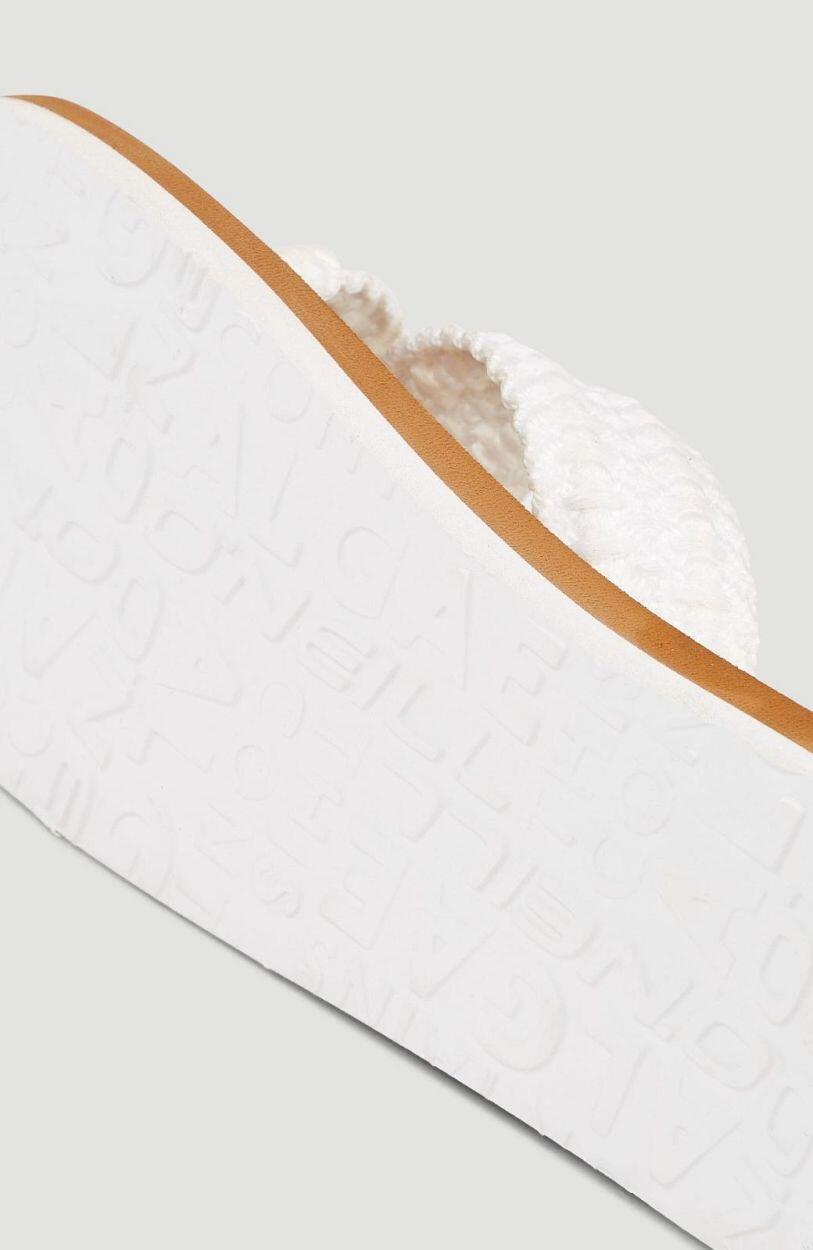 O'NEILL O'neill Sandales DITSY BLOOM™ SLIDES  Femmes Snow white 4/4