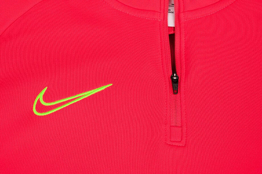 Cima Trappano Cerniera Ad Un Quarto Uomo Nike Academy 21 Rosso 2/4