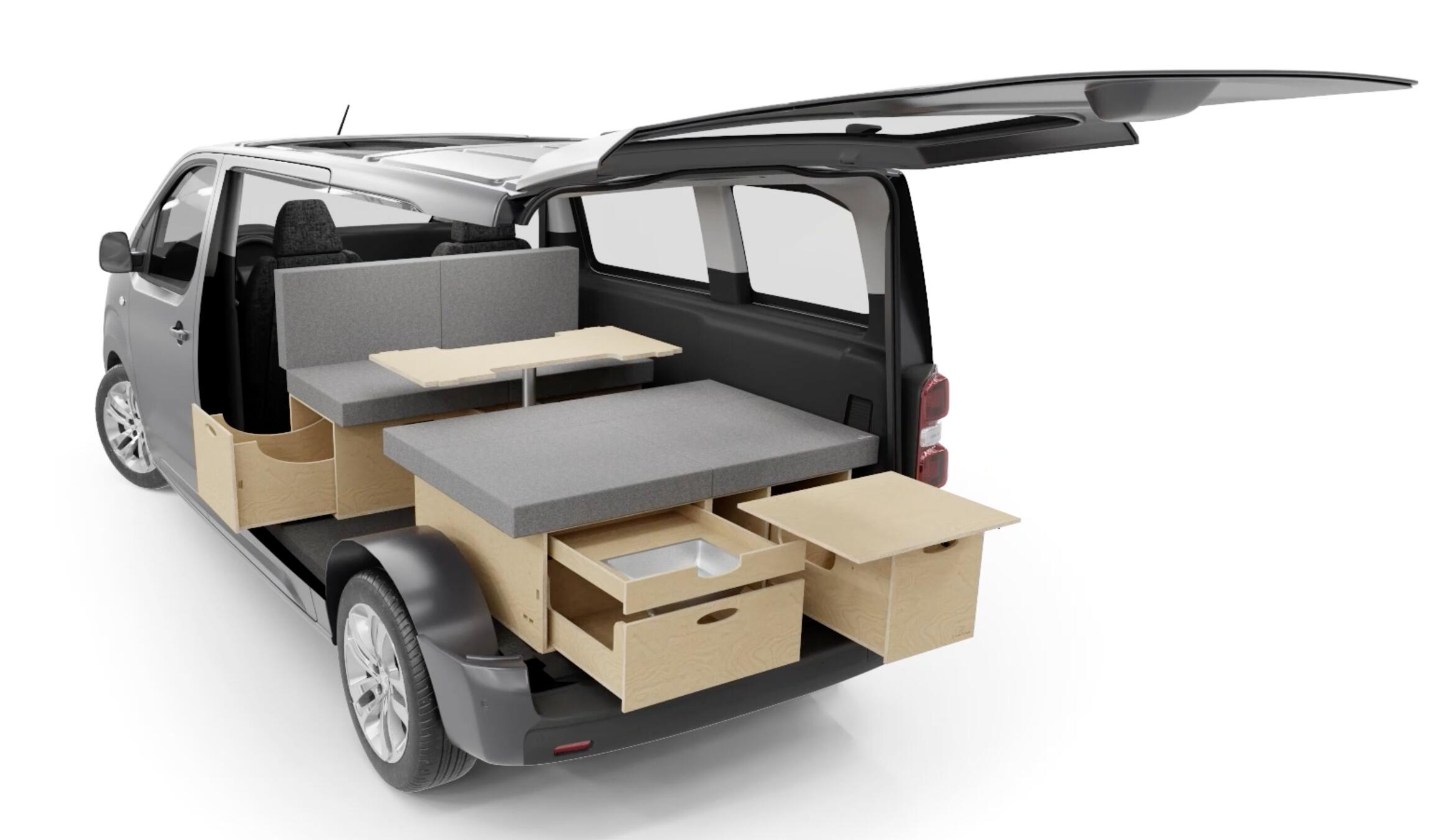 TCHAO TCHAO Van Camping-Box 2 Personen