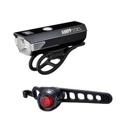 CatEye Ampp 100 Hl-El041Rc / Orb Tl-Ld160 fietslampenset