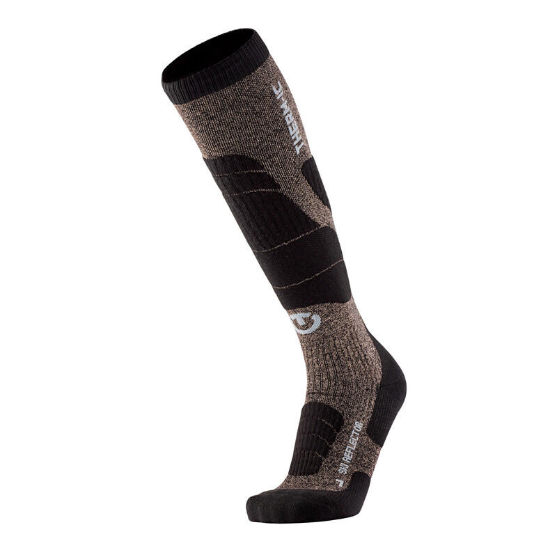Ciepłe skarpety narciarskie z wełny merynosów - Ski Merino Reflector Unisex