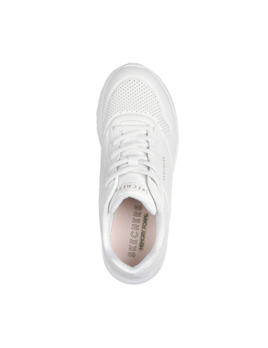 Zapatillas para Mujer Skechers Uno lite work Blanco 4/5