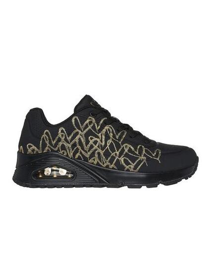 Chaussures pour hommes Skechers golden heart Noir