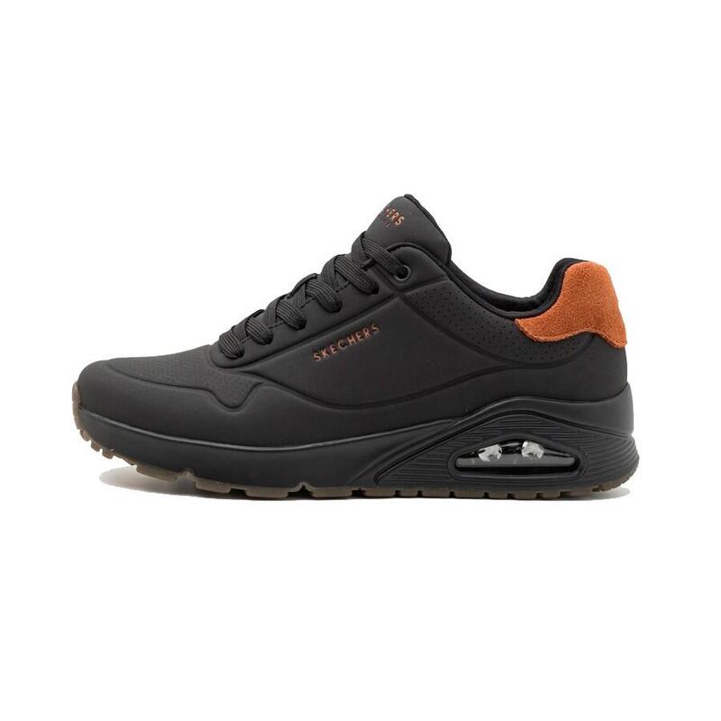 Zapatilla Hombre Skechers Uno Suited On Air Negro