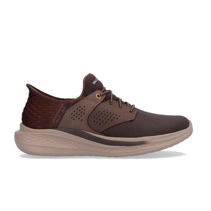 Zapatilla Caminar Hombre Skechers Slade Marron