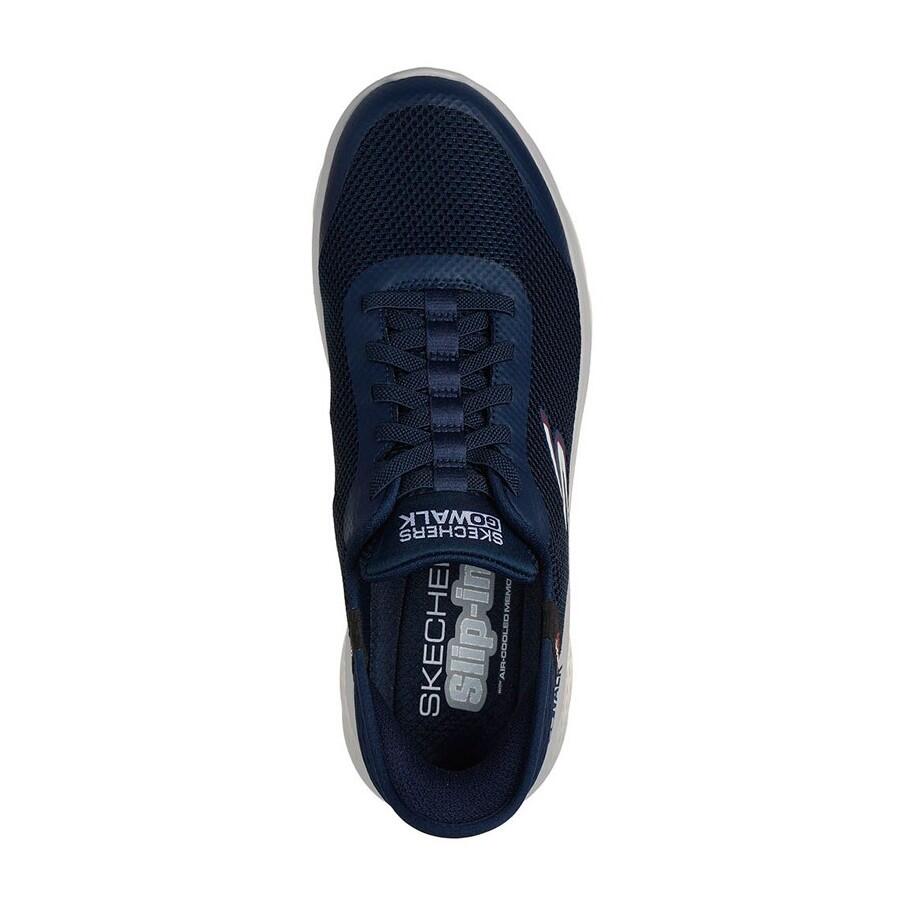 Chaussures Lifestyle Skechers Go Walk Flex Hands Up Marine Homme 5/5