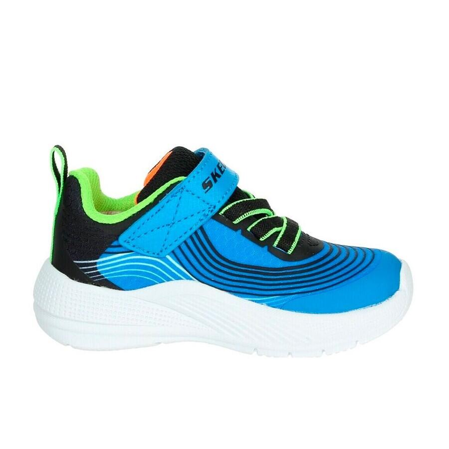 Zapatillas Skechers Niño Microspec Advance Azul 5/5