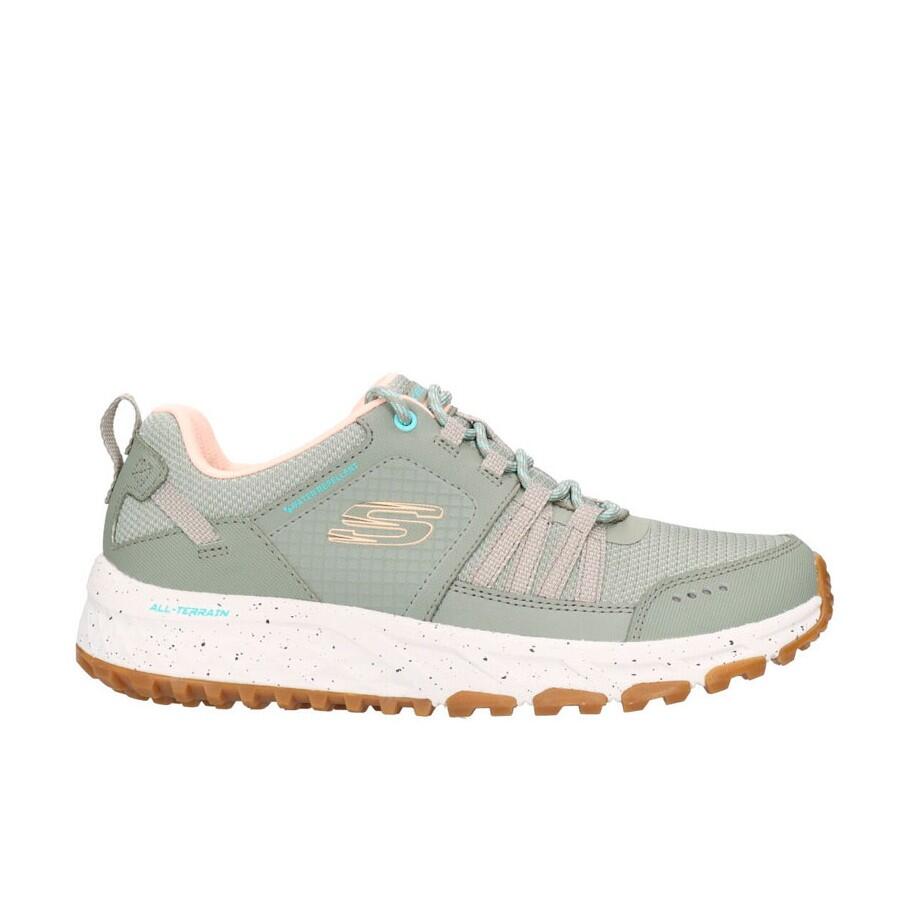 Zapatilla Trail Mujer Skechers Escape Plan Verde 3/5