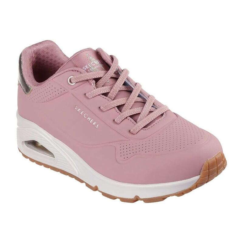 Zapatilla Mujer Skechers Uno Shimmer Rosa