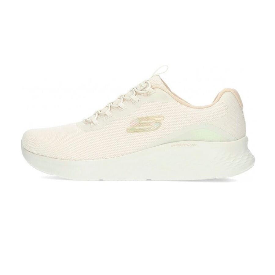 Skechers - Baskets Skechers Modèle 150041-ofwt Pour Femmes - Chaussures De Sport - Blanc|marron - Decathlon