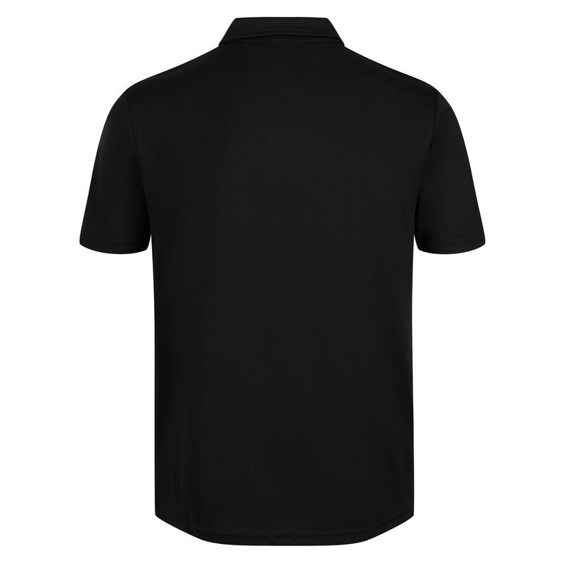 Poloshirt für Herren Schwarz