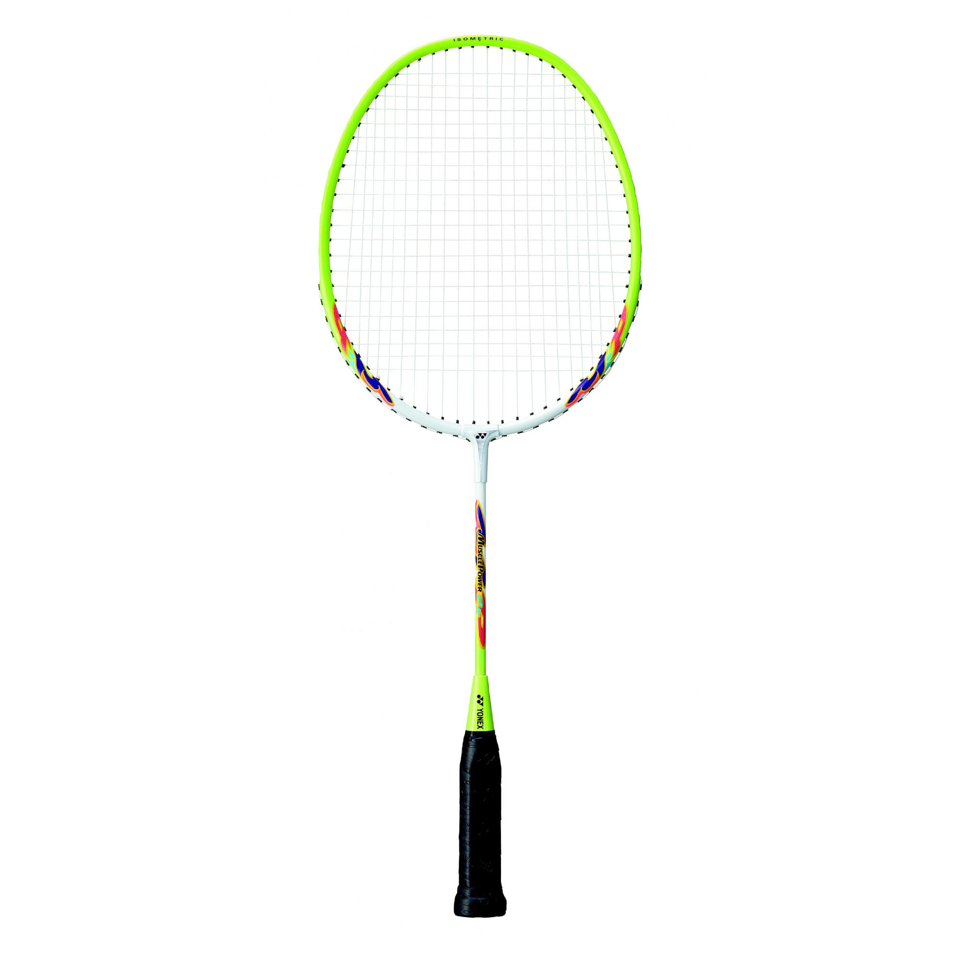 MP2 2024 Badminton Racket (White/Yellow) 1/2