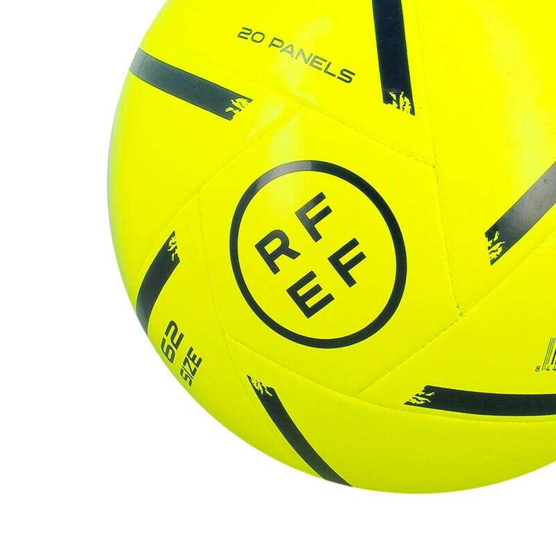 Balón de Fútbol Sala Unisex Joma Top 5 de la LNFS Amarillo Fluor. Resisténte 4/5