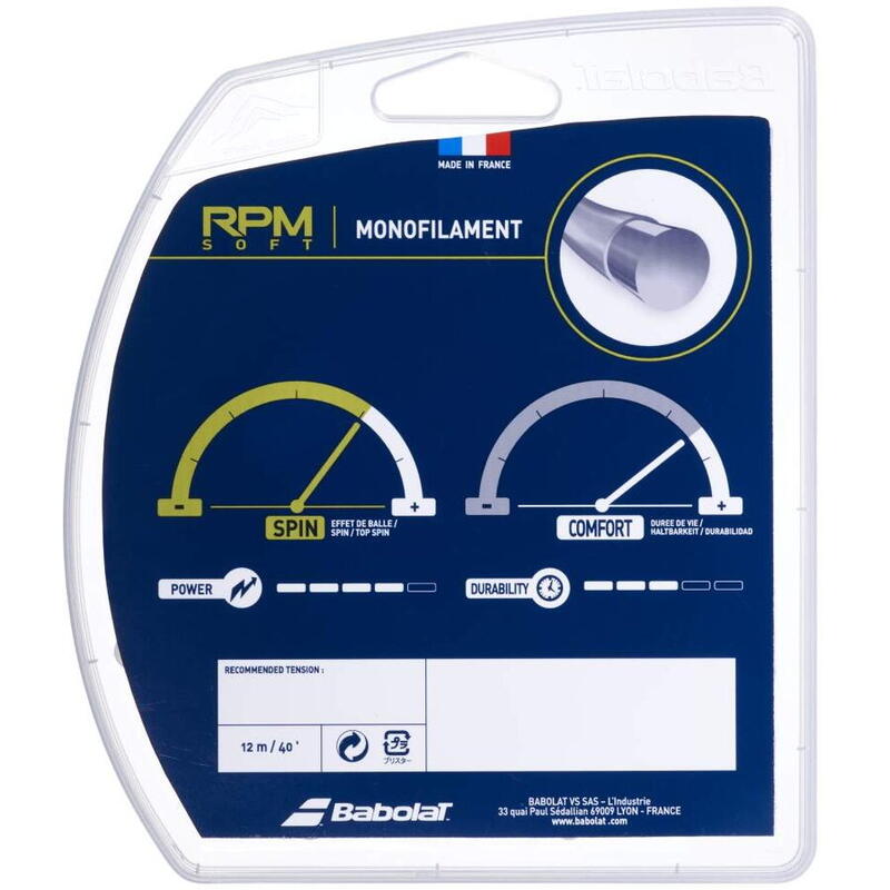 Racordaj Babolat RPM Soft, Auriu