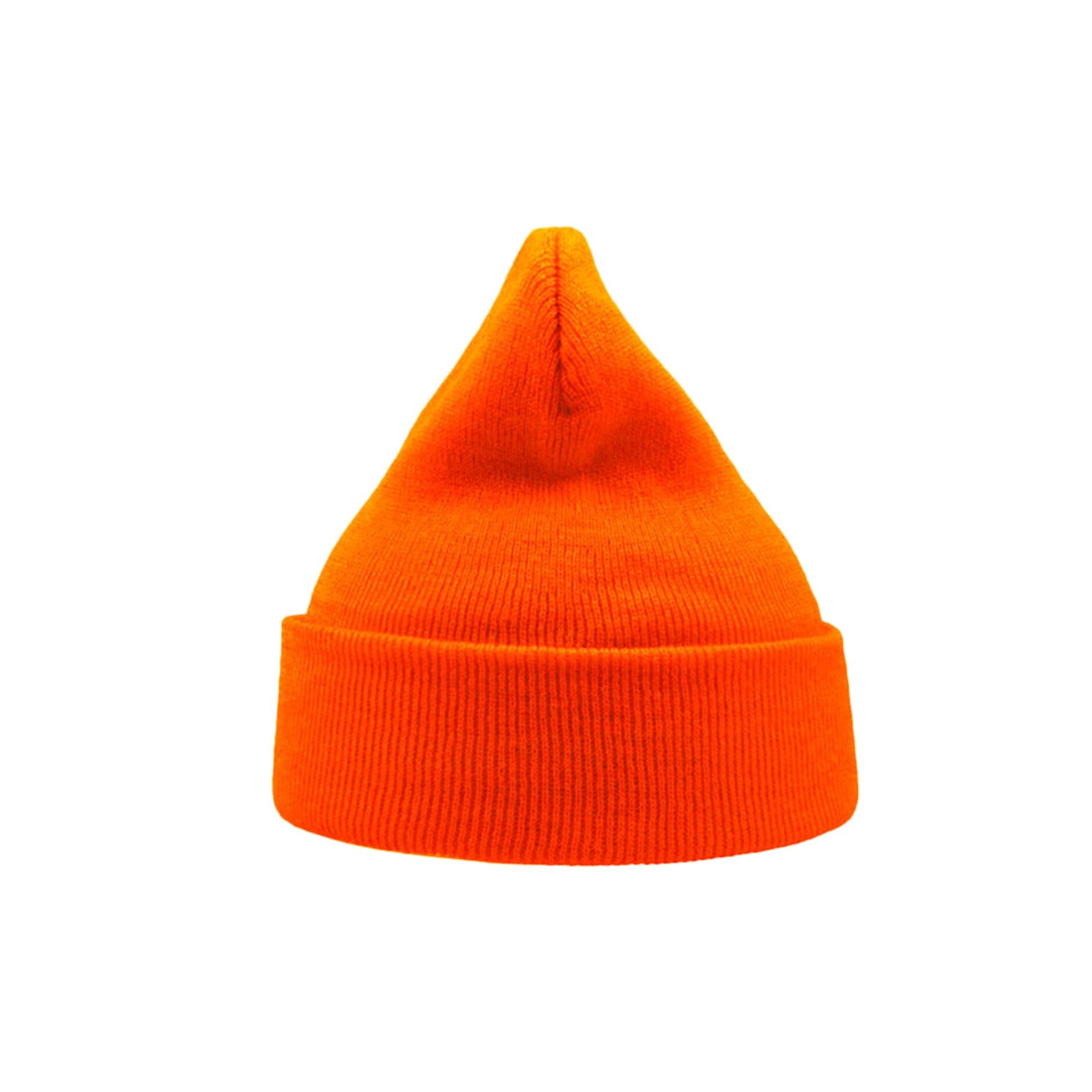 Bonnet Avec Revers WIND Mixte (Orange) 2/3