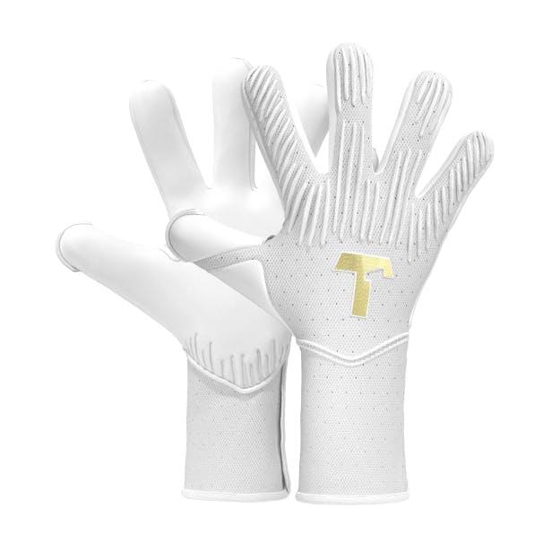 Guantes de portero de fútbol Rebel 2.0 White-Out para adulto con protecciones