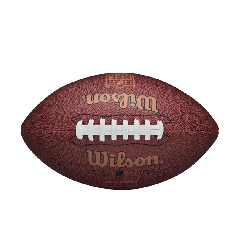 "Ignition" Leder American Football NFL Damen und Herren Braun