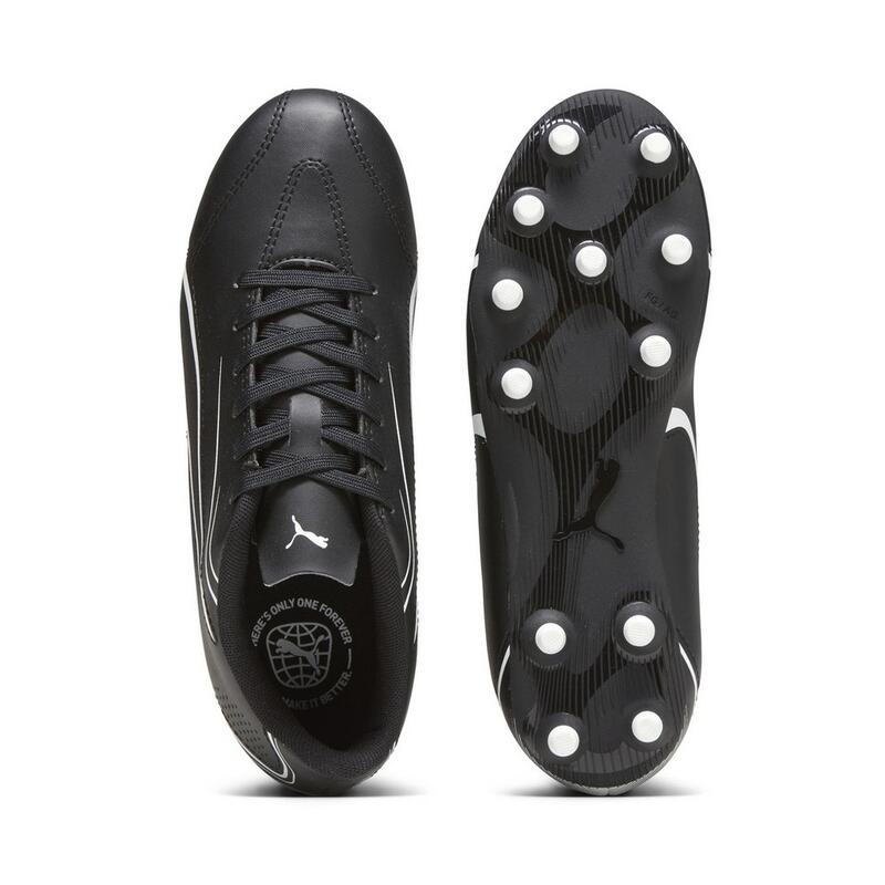 Chaussures de foot VITORIA Enfant (Noir / Blanc)