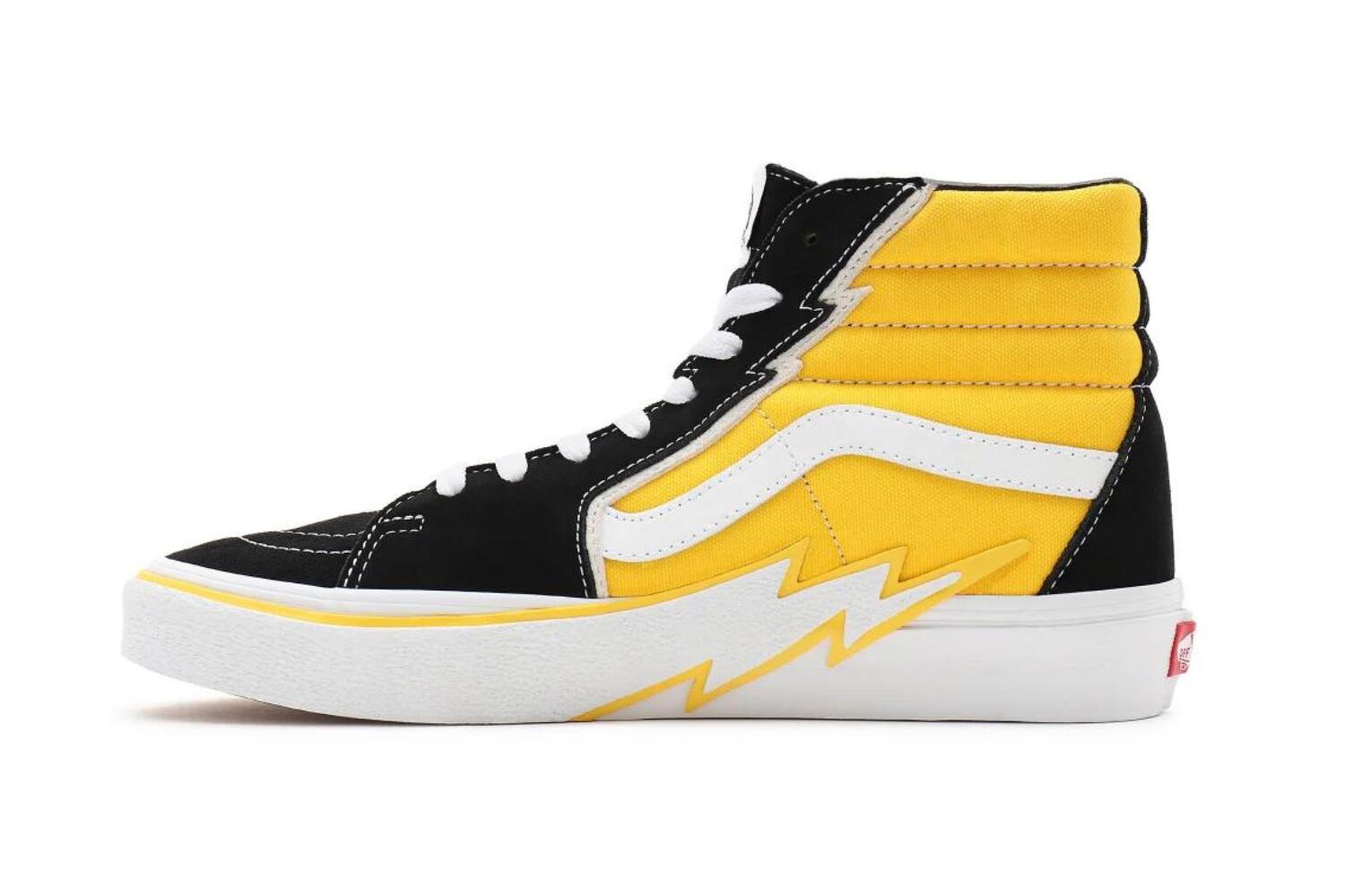 Zapatillas unisex Vans Sk8-Hi Bolt 3/4