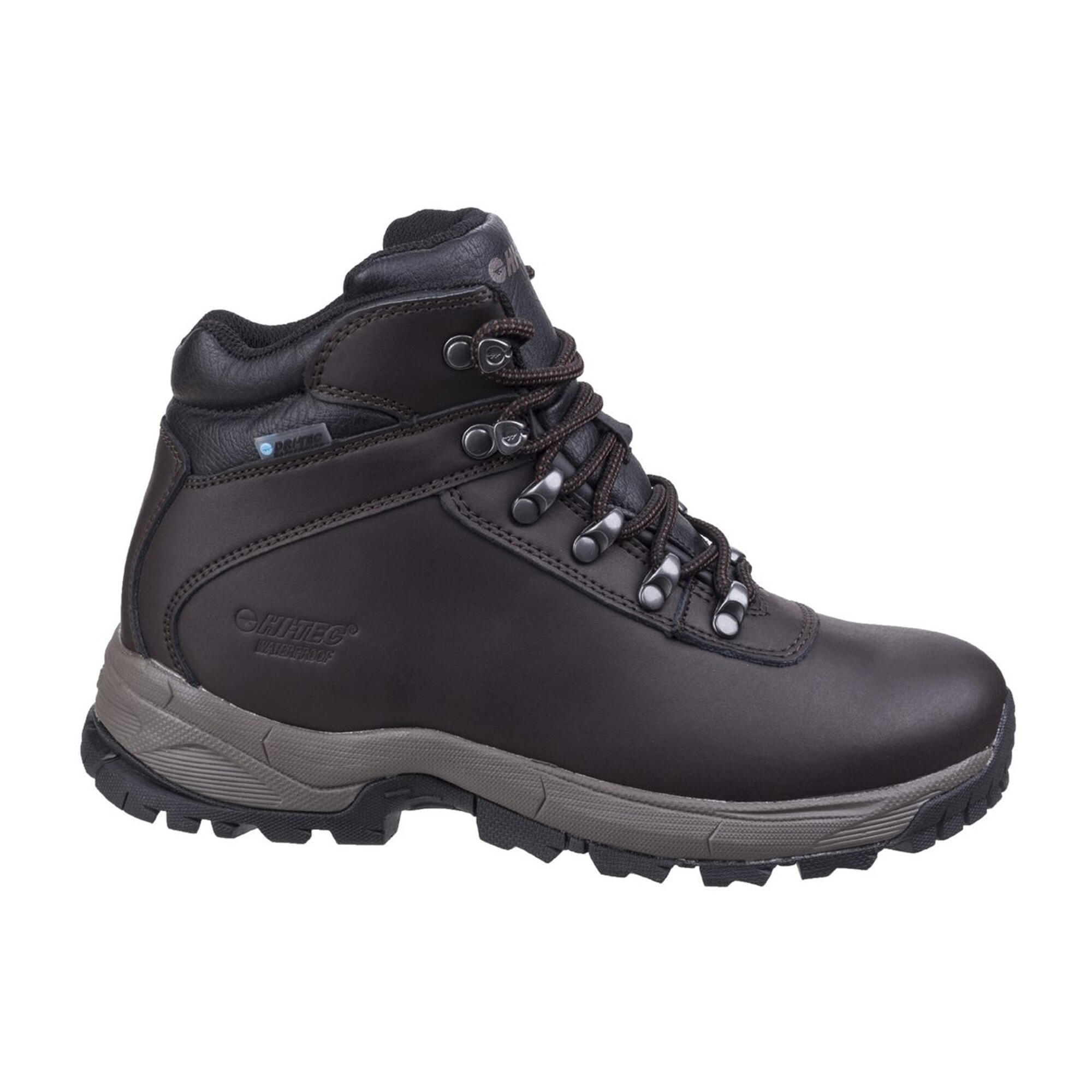 EUROTREK Men's waterproof hiking boots (Dark brown)