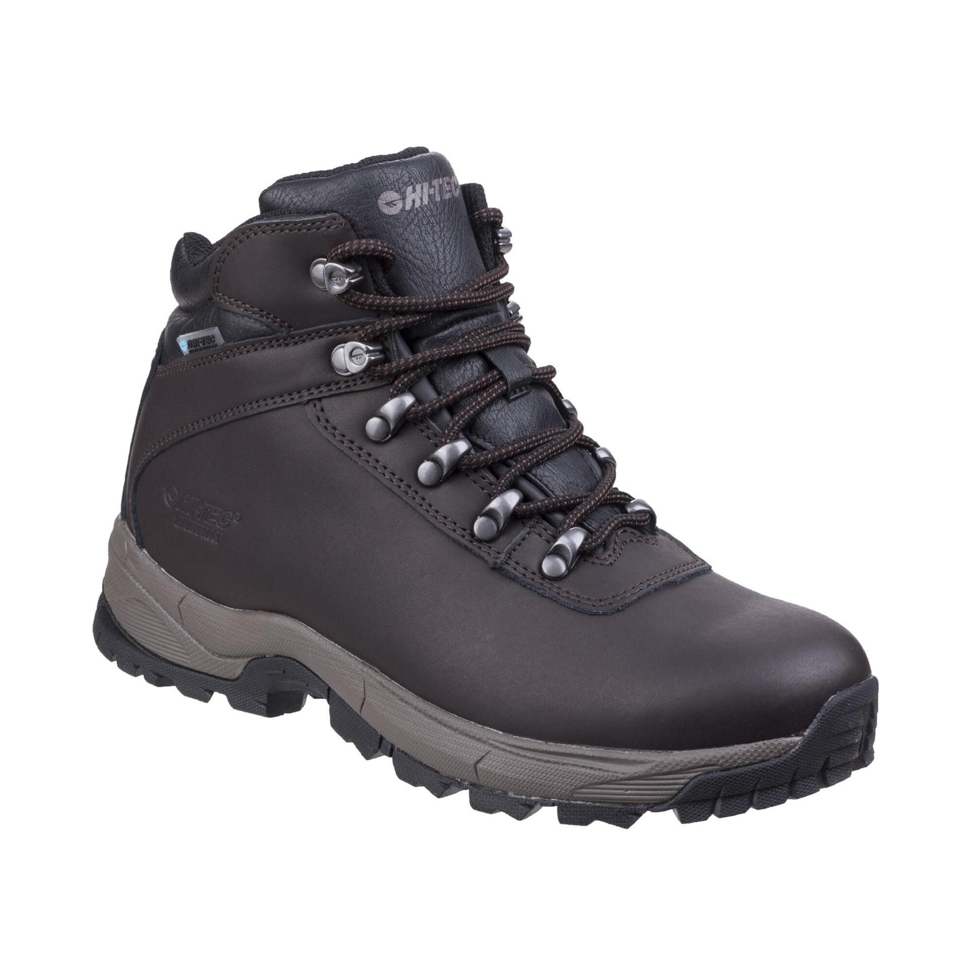 Chaussures Imperméables De Randonnée EUROTREK Homme (Chocolat Foncé) 3/4