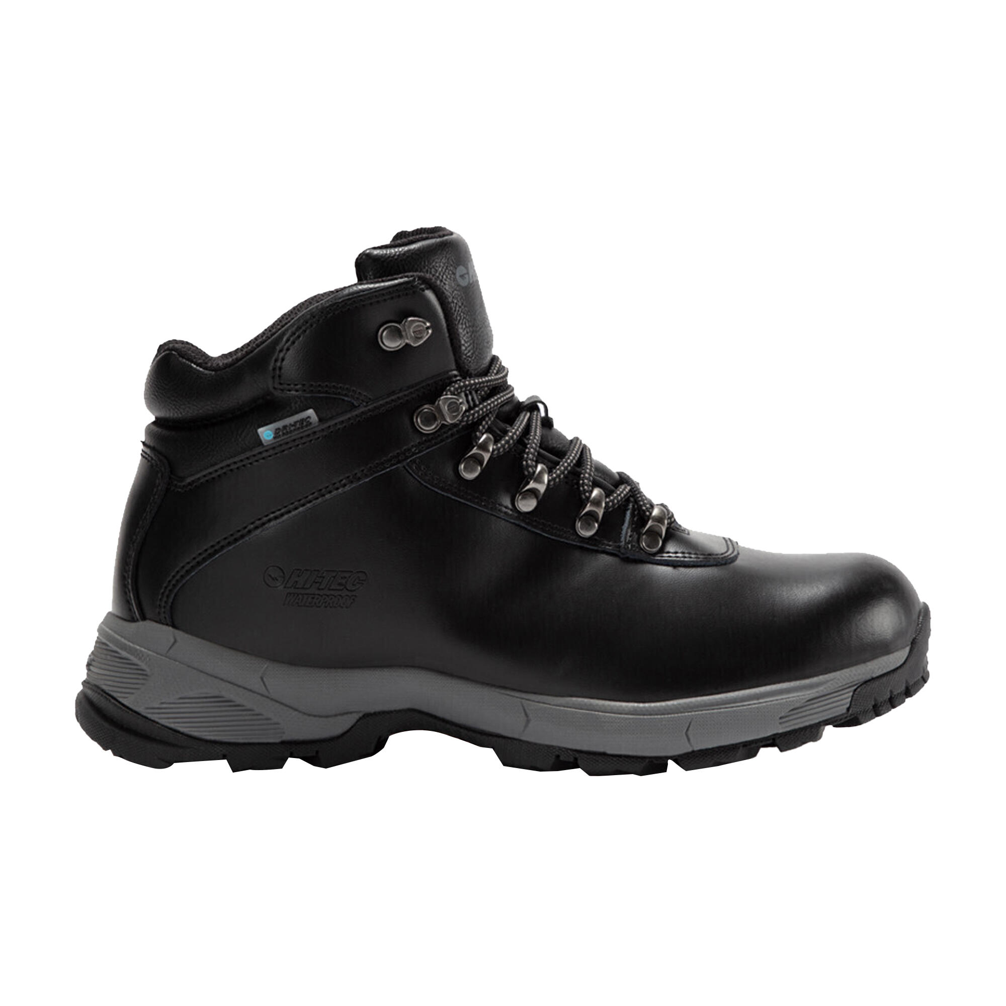 EUROTREK Men's waterproof hiking boots (Black)