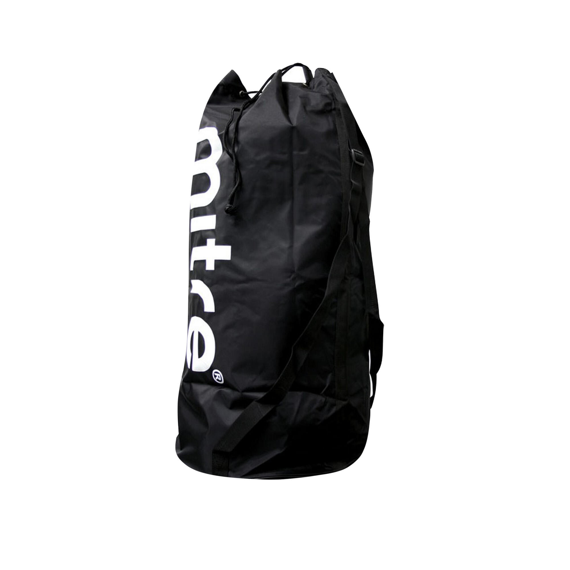 12 Ball Football Bag (Black/White) 2/4
