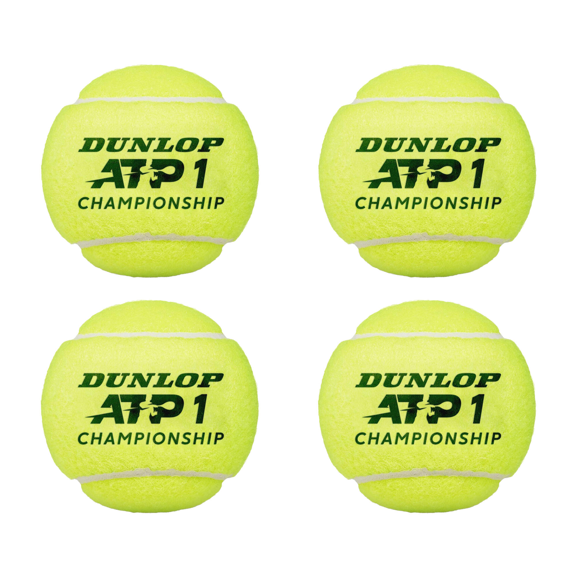 Palline da tennis ATP CHAMPIONSHIP (Giallo)