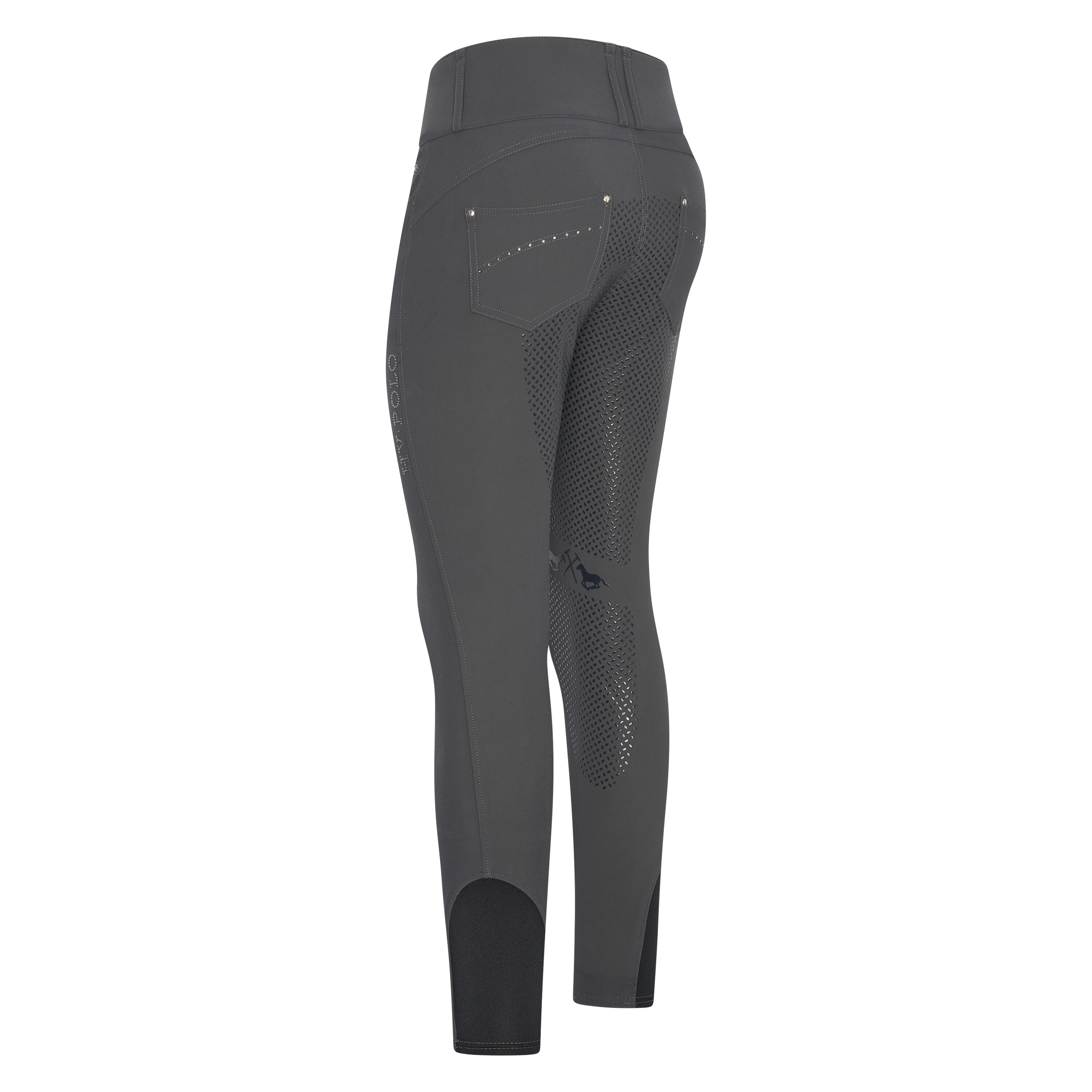Pantaloni da equitazione full grip da donna HV Polo Elena 2/5