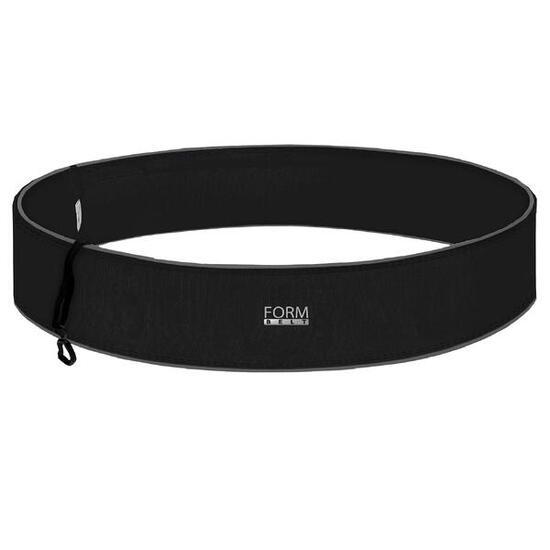 Marsupio running per smartphone chiavi e oggetti di valore Nero