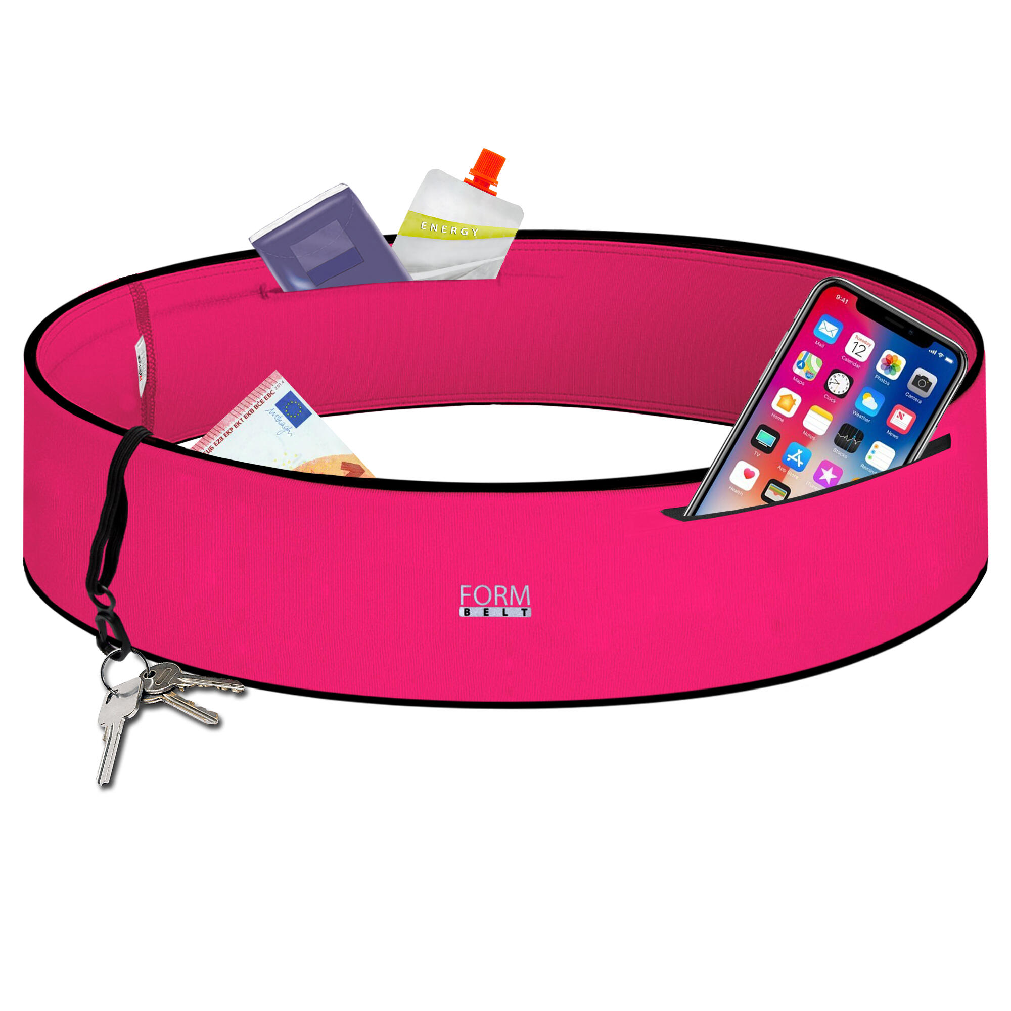 FORMBELT Formbelt Laufgürtel Plus für Handy-pink