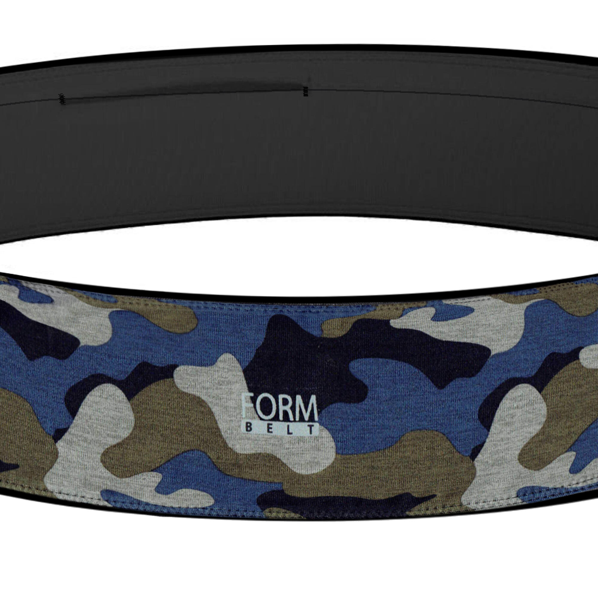 Laufgürtel für Handy, Schlüssel und Wertsachen,Blue Camo 4/7