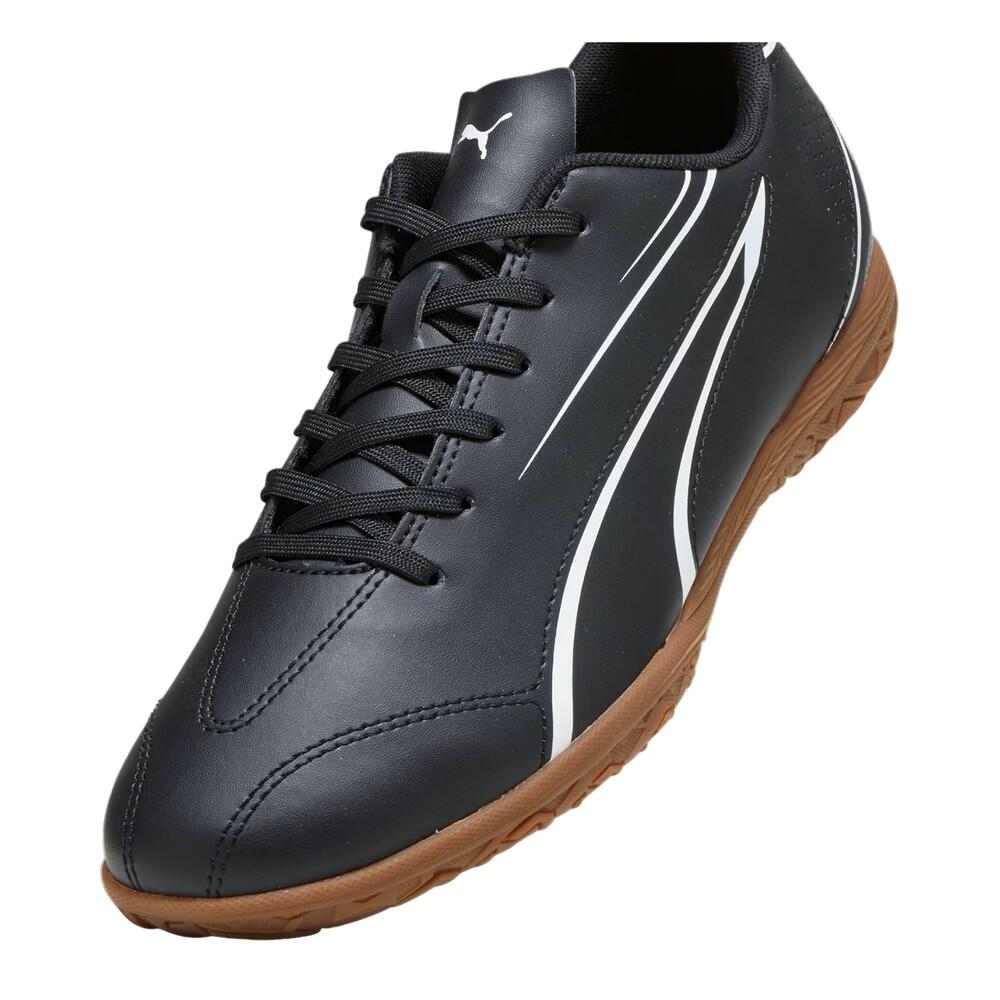 VITORIA Men's indoor soccer sneakers (Black / White)