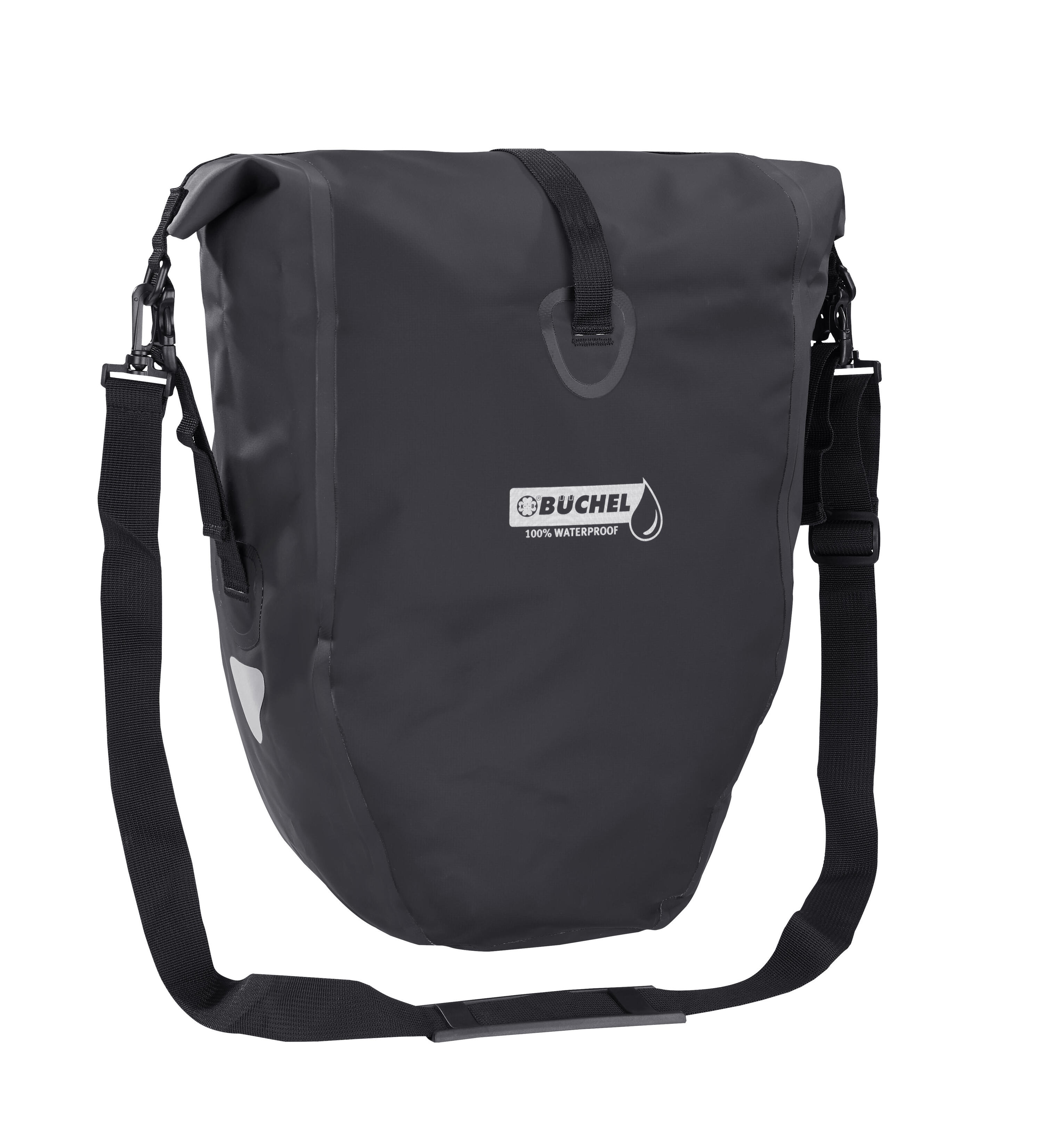 Fahrradtasche Büchel - 100% Wasserdicht - 254 Liter - Schwarz 6/7