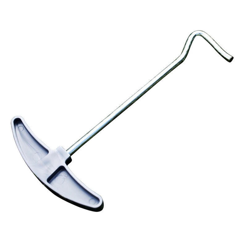 Great Outdoors Herramienta para sacar estacas de acampada Plata