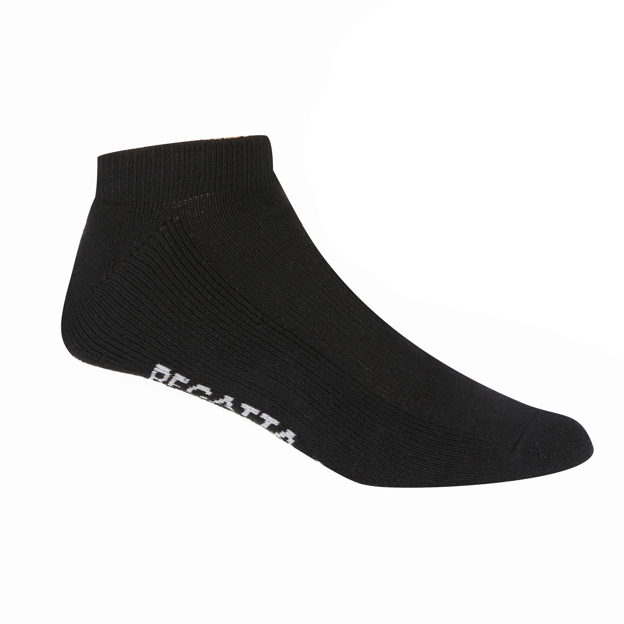 Unisex Adult Trainer Socks (Pack of 5) (Black) 2/5