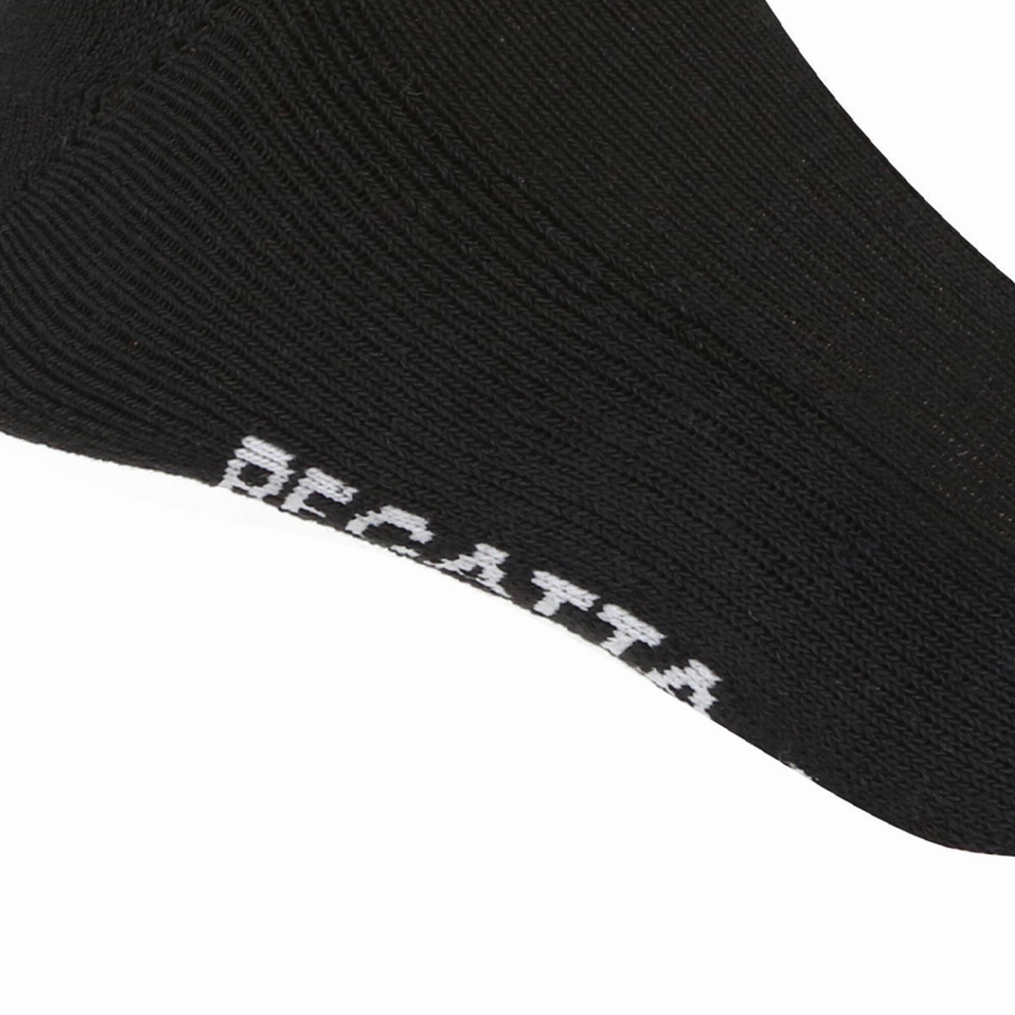 Unisex Adult Trainer Socks (Pack of 5) (Black) 3/5